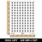 Letter D Uppercase Cute Typewriter Font 200+ 0.50" Round Stickers
